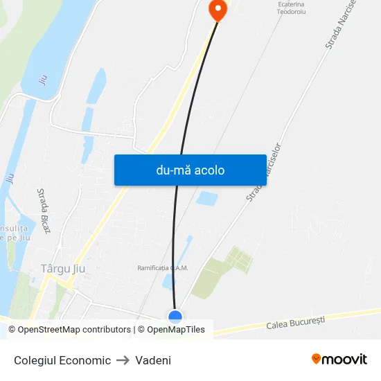 Harta de Colegiul Economic către Vadeni