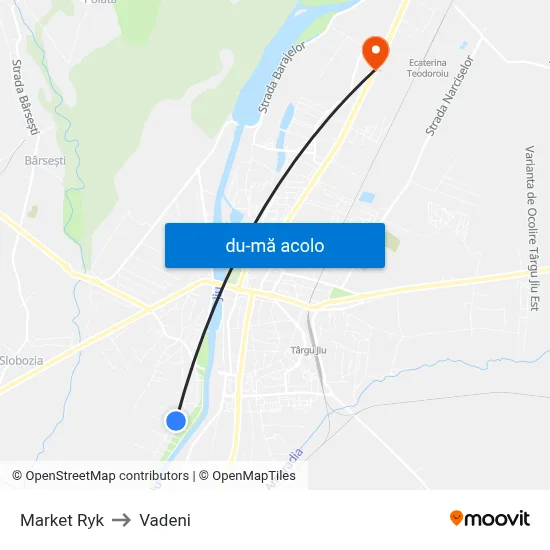 Harta de Market Ryk către Vadeni