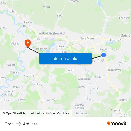 Harta de Grosi către Ardusat