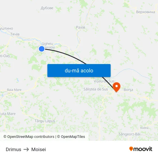 Harta de Drimus către Moisei