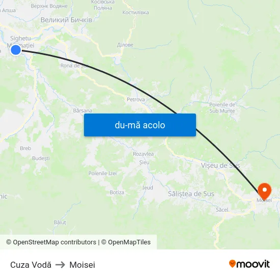 Harta de Cuza Vodă către Moisei