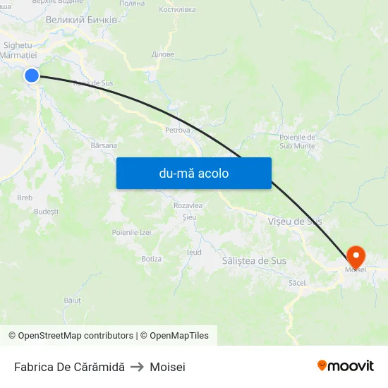 Harta de Fabrica De Cărămidă către Moisei