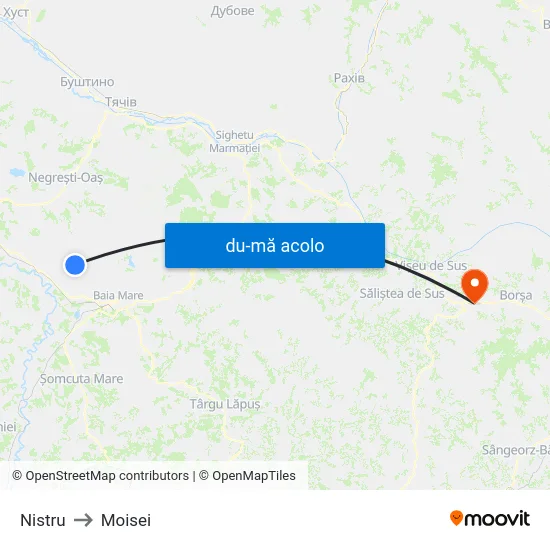 Harta de Nistru către Moisei