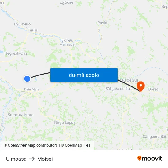 Harta de Ulmoasa către Moisei