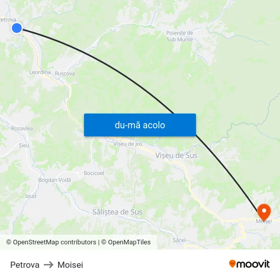 Harta de Petrova către Moisei