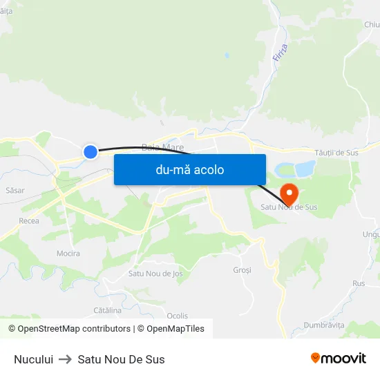 Harta de Nucului către Satu Nou De Sus