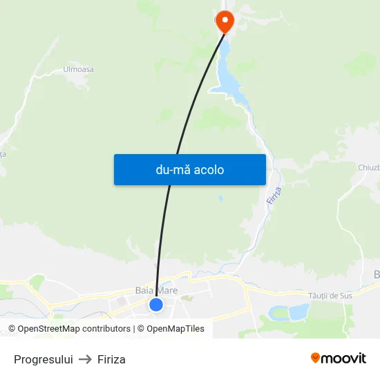 Harta de Progresului către Firiza