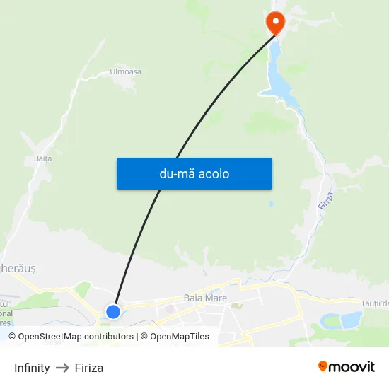 Harta de Infinity către Firiza