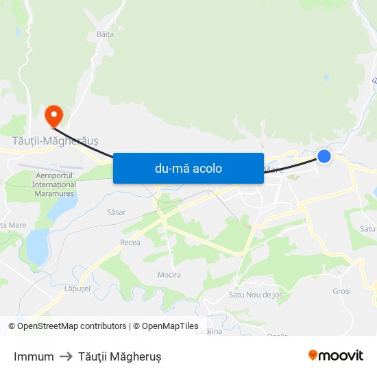 Harta de Immum către Tăuţii Măgheruş