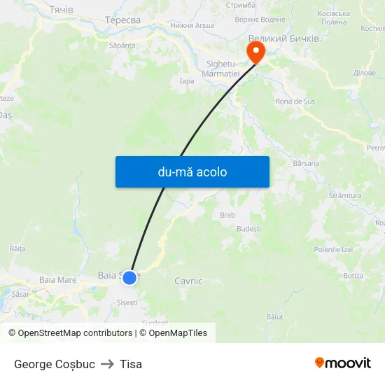 Harta de George Coșbuc către Tisa