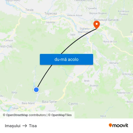 Harta de Imaşului către Tisa