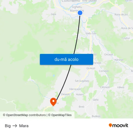 Harta de Big către Mara