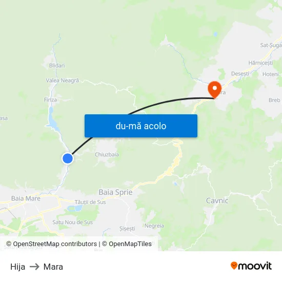 Harta de Hija către Mara