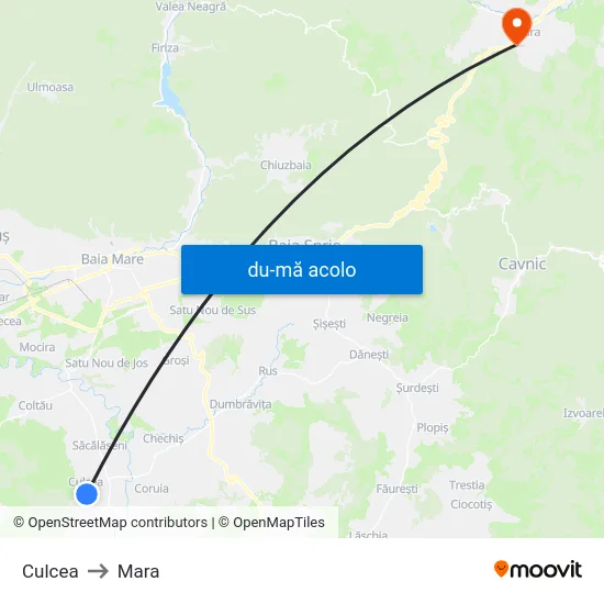 Harta de Culcea către Mara