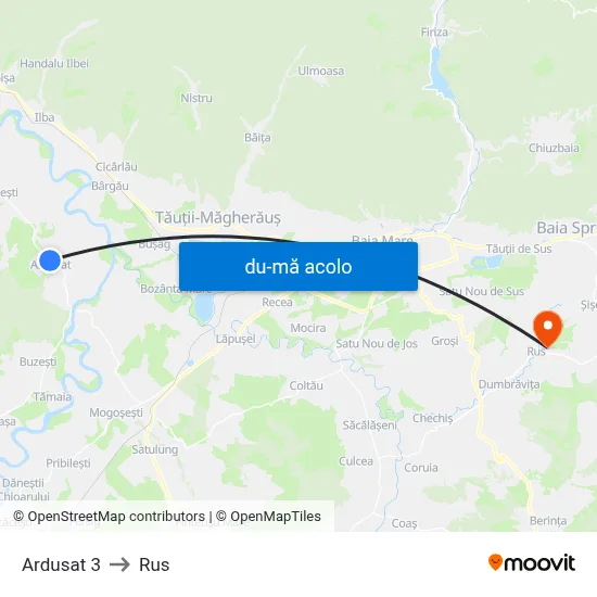 Harta de Ardusat 3 către Rus