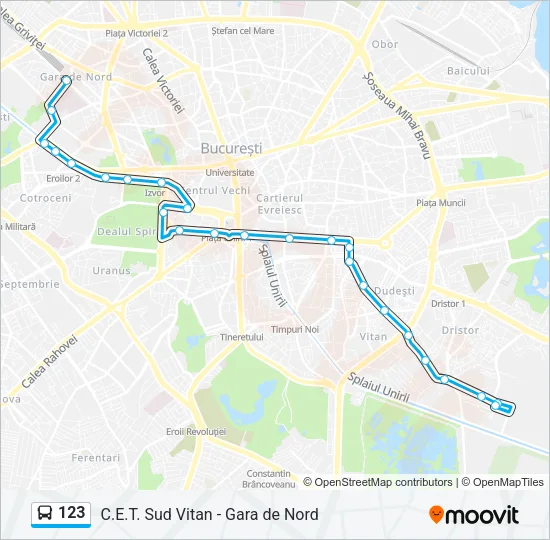 123 Bus Line Map