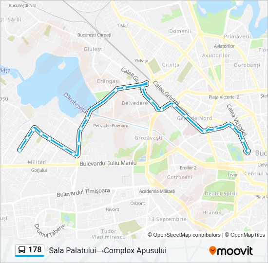 178 Bus Line Map