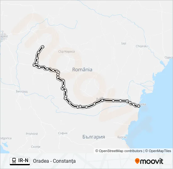 IR-N Train Line Map