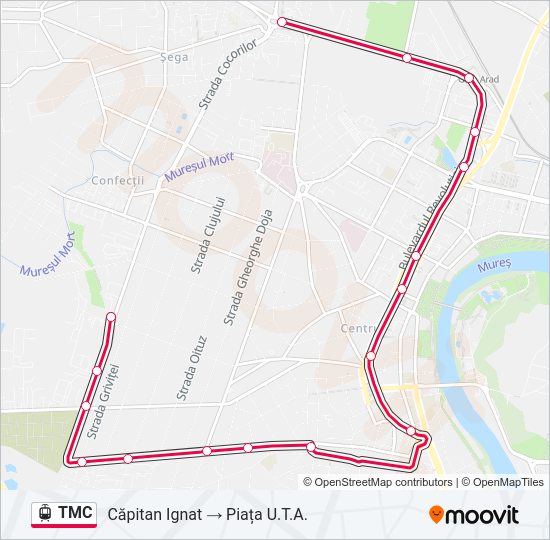 TMC Light Rail Line Map