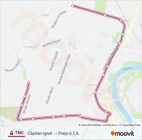 TMC Light Rail Line Map