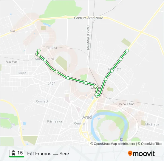 15 Light Rail Line Map