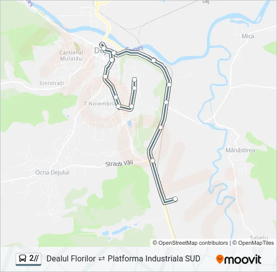 2// Bus Line Map