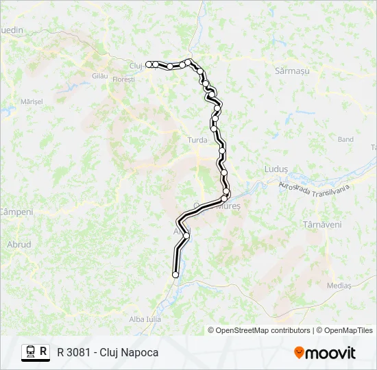 R Train Line Map