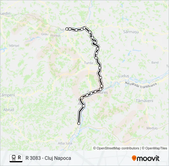 R Train Line Map