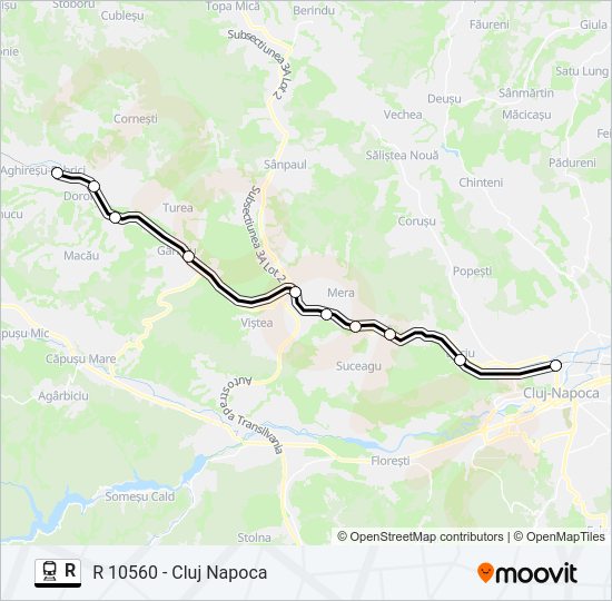 R Train Line Map