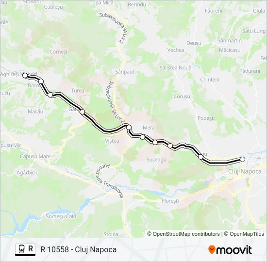 R Train Line Map