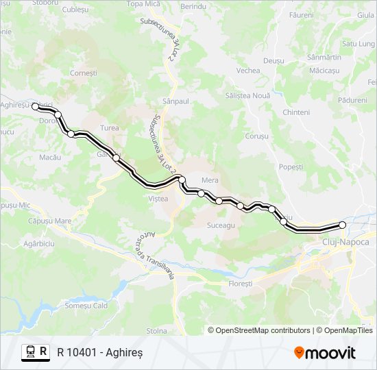 R Train Line Map