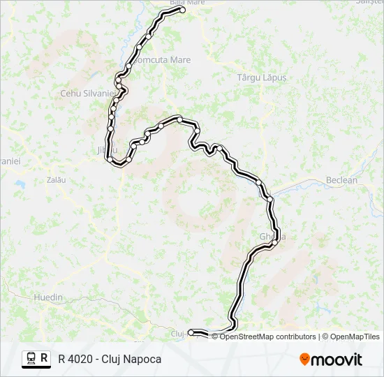 R Train Line Map