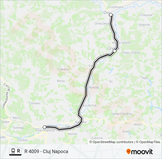 R Train Line Map