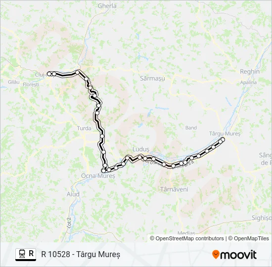 R Train Line Map