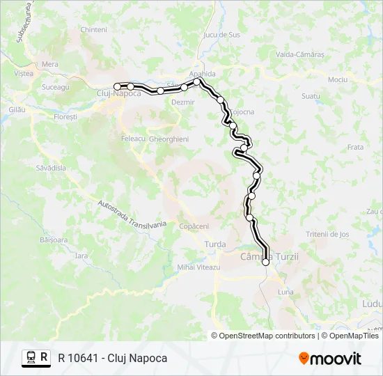 R Train Line Map