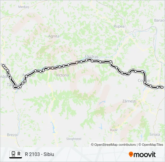 R Train Line Map