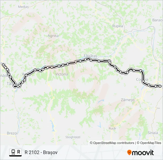 R Train Line Map