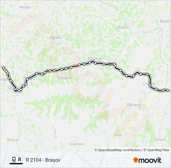 R Train Line Map