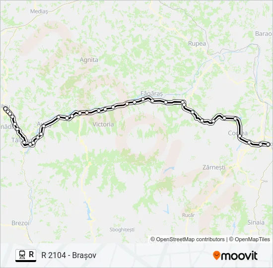R Train Line Map