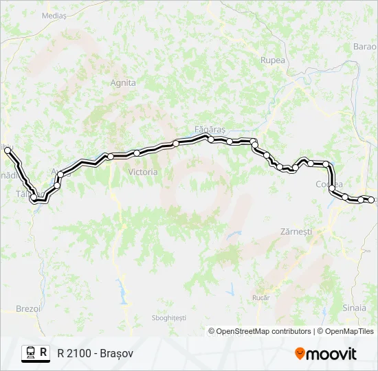 R Train Line Map