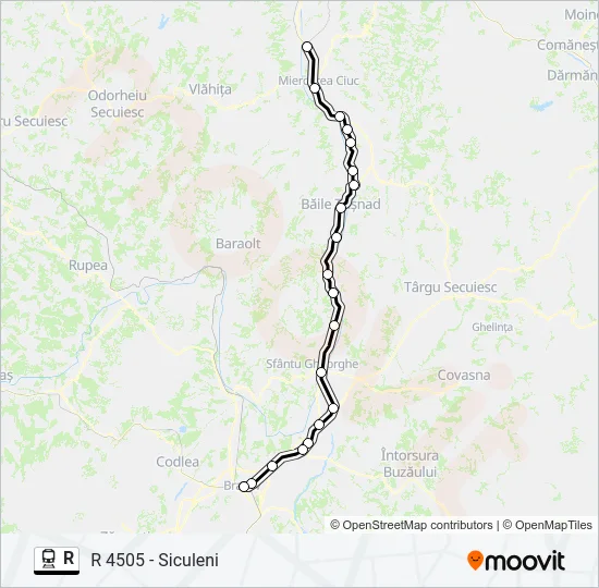 R Train Line Map