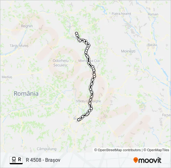 R Train Line Map