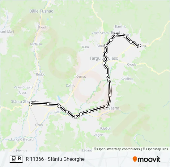 R Train Line Map