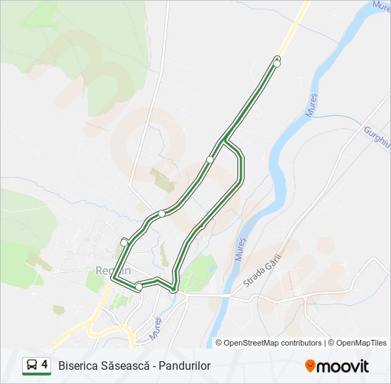 4 bus Line Map