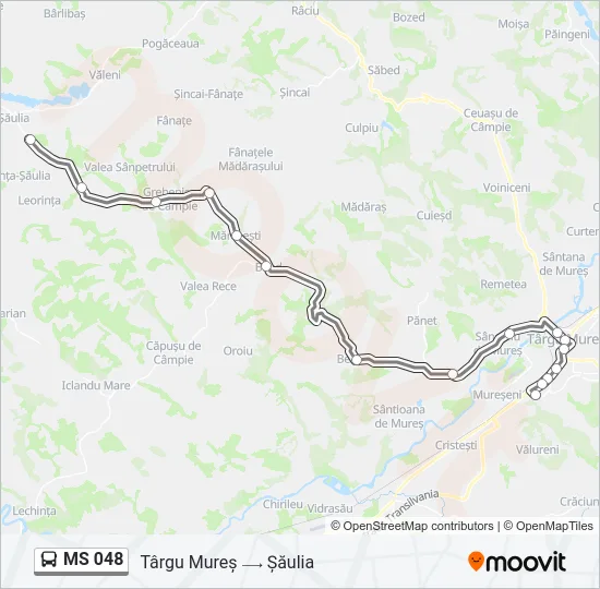 MS 048 Bus Line Map