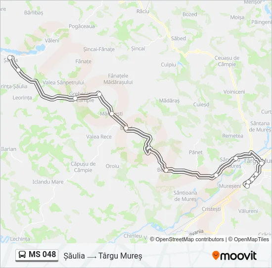 MS 048 Bus Line Map