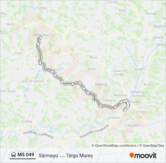 MS 049 Bus Line Map