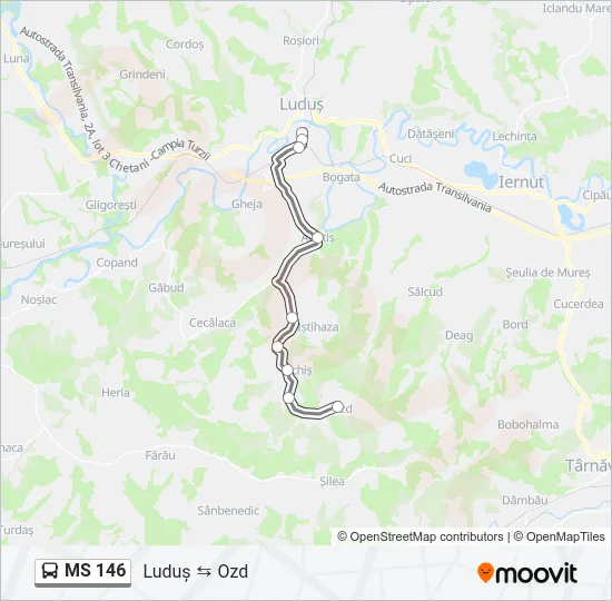 MS 146 Bus Line Map