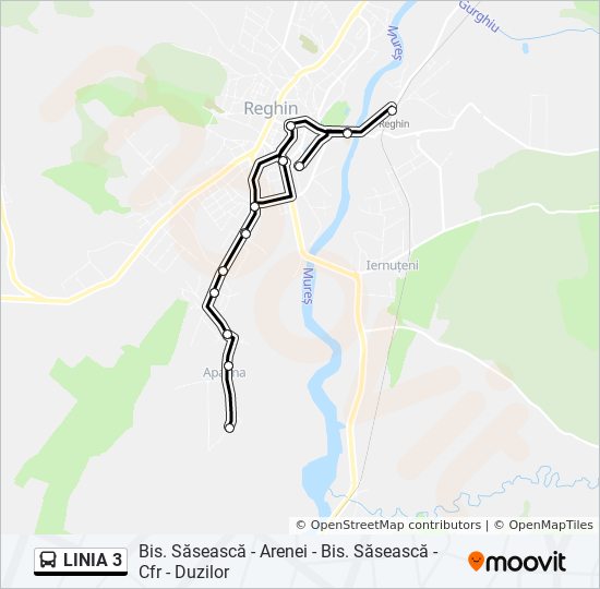 There is a need to A faithful Specialty linia 3 Route: Schedules, Stops & Maps - Bis. Săsească - Arenei - Bis.  Săsească - Cfr - Duzilor (Updated)