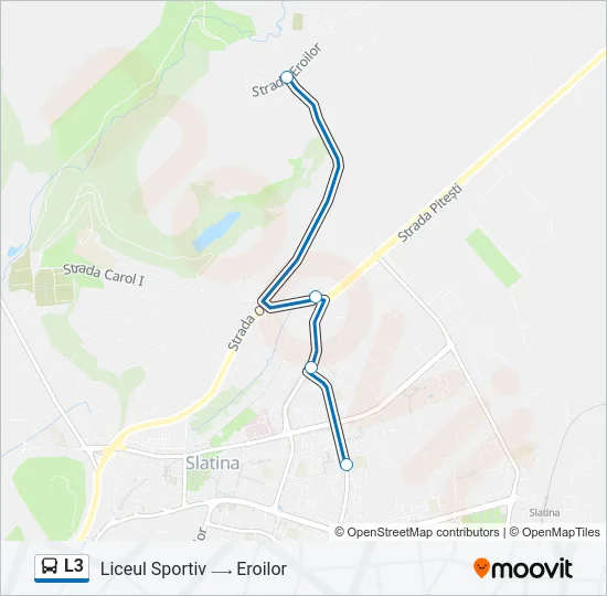 L3 Bus Line Map